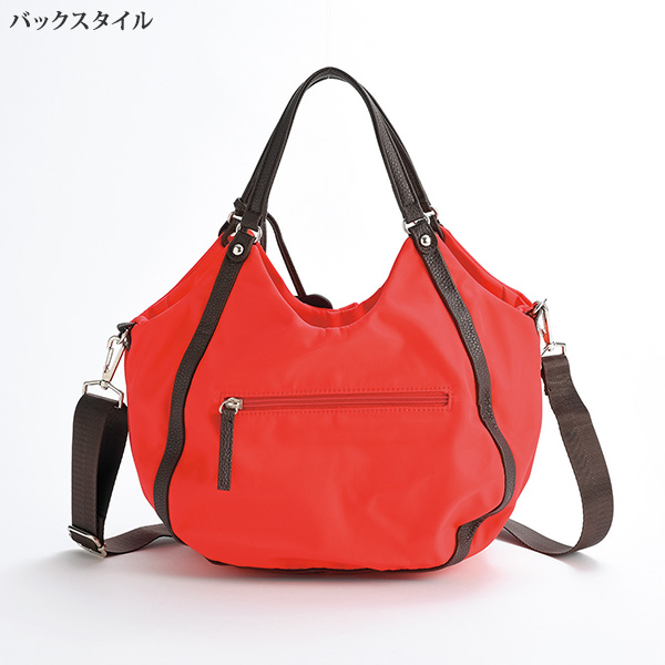 ハートチャーム２WAY配色バッグ | 京都通販ミセスのファッション館・本店