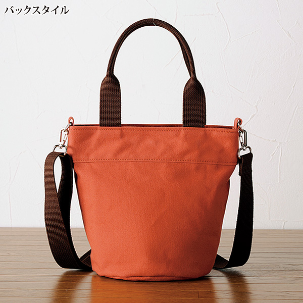 倉敷産帆布使用２WAYバケツバッグ | 京都通販ミセスのファッション館・本店