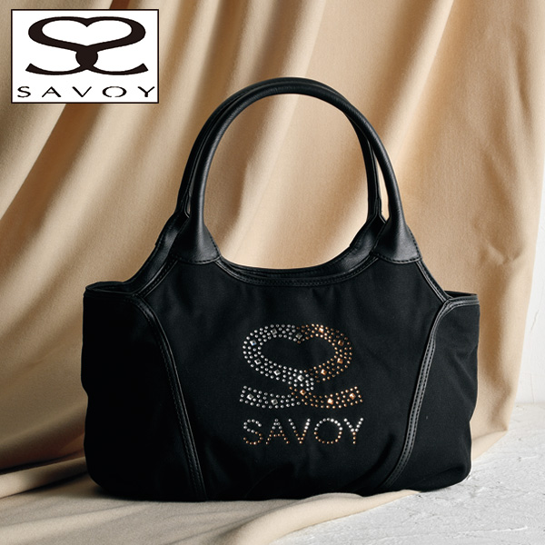 サボイ デニム調ラインストーンバッグ SAVOY | 京都通販ミセスのファッション館・本店