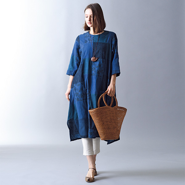 バリ島の手作り透かし編みアタバッグ | 京都通販ミセスのファッション 